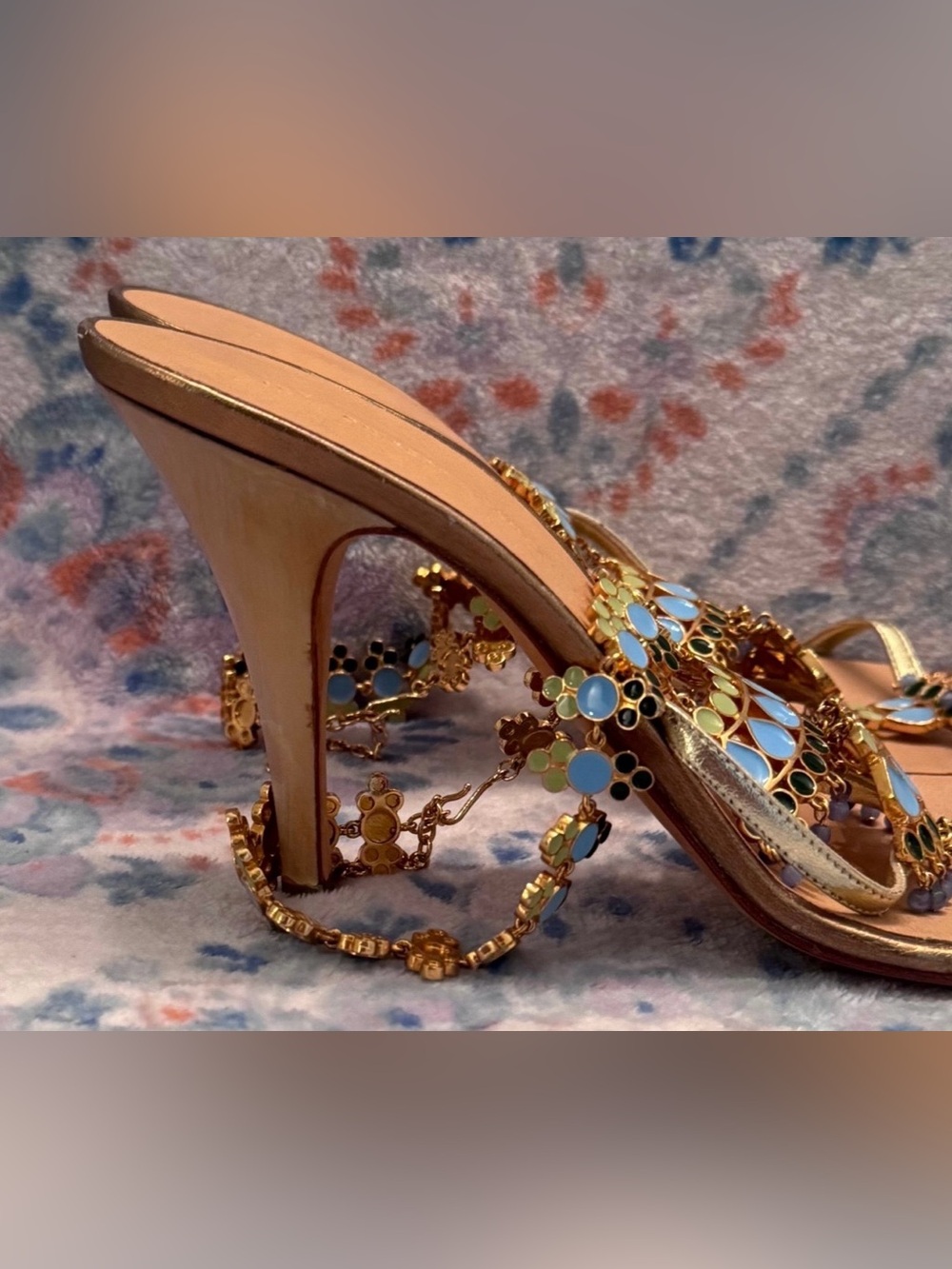 GIUSEPPE ZANOTTI GLADIATOR SANDALS SIZE 41 - Picture 6 of 12